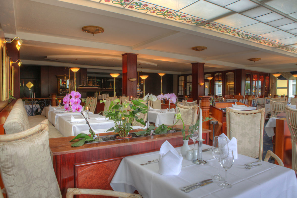 Seetelhotel Ostseehotel Ahlbeck Ahlbeck  ร้านอาหาร รูปภาพ